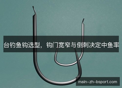 台钓鱼钩选型，钩门宽窄与倒刺决定中鱼率